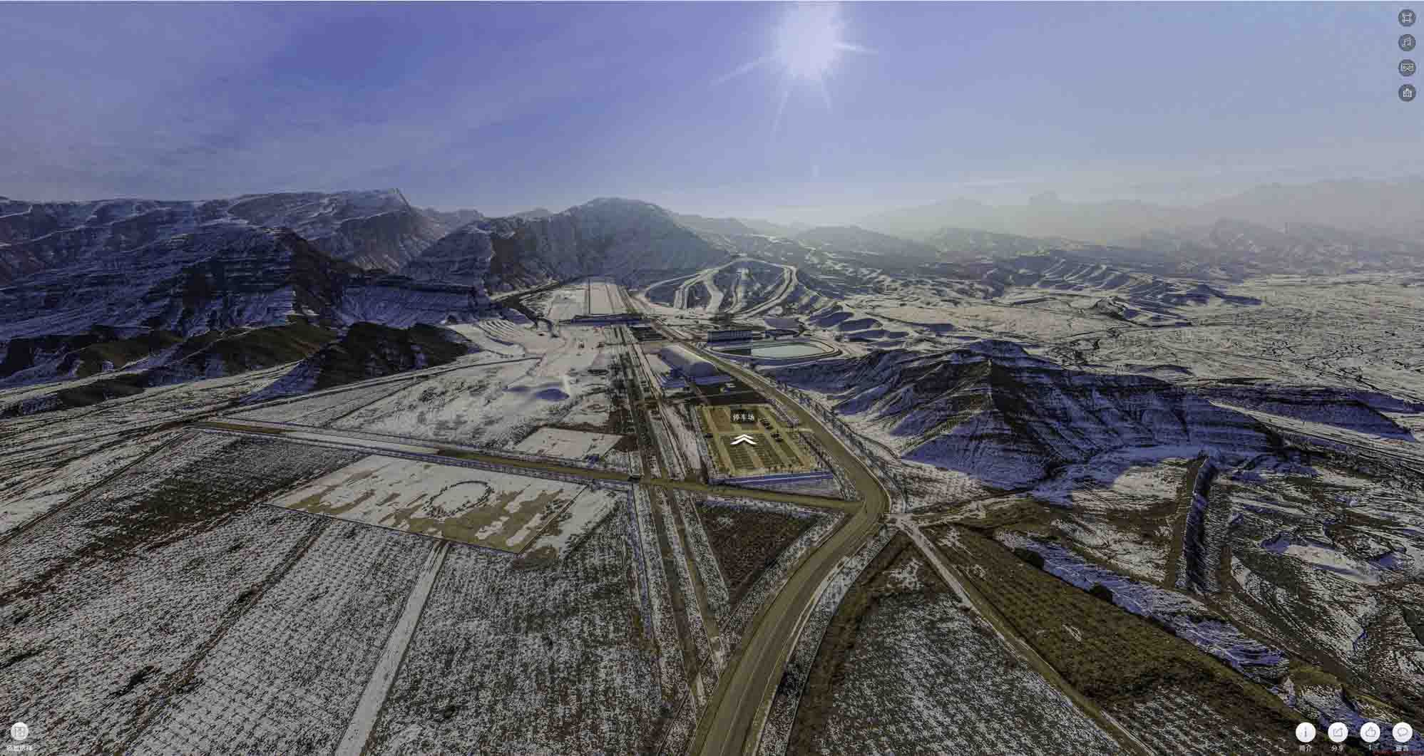秀峰720全景技术：开启全方位视觉新纪元——在手绘地图中的应用探索